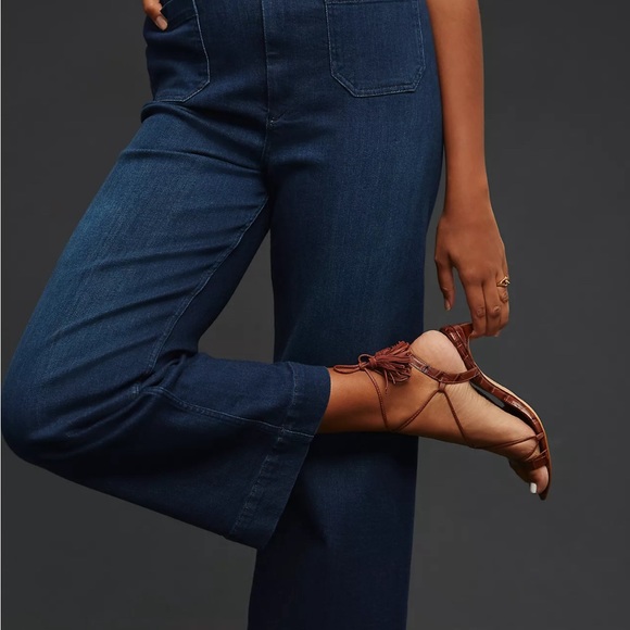 Pilcro wide-leg high rise jeans - Picture 4 of 7